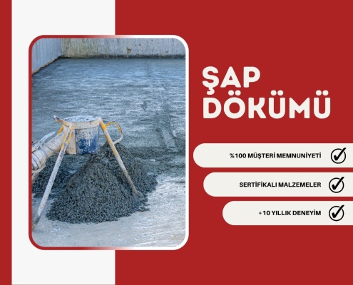 Şap Dökümü, İzmir Şap Dökümü, Alaçatı Şap Dökümü, Foça Şap Dökümü, Karşıyaka Şap Dökümü